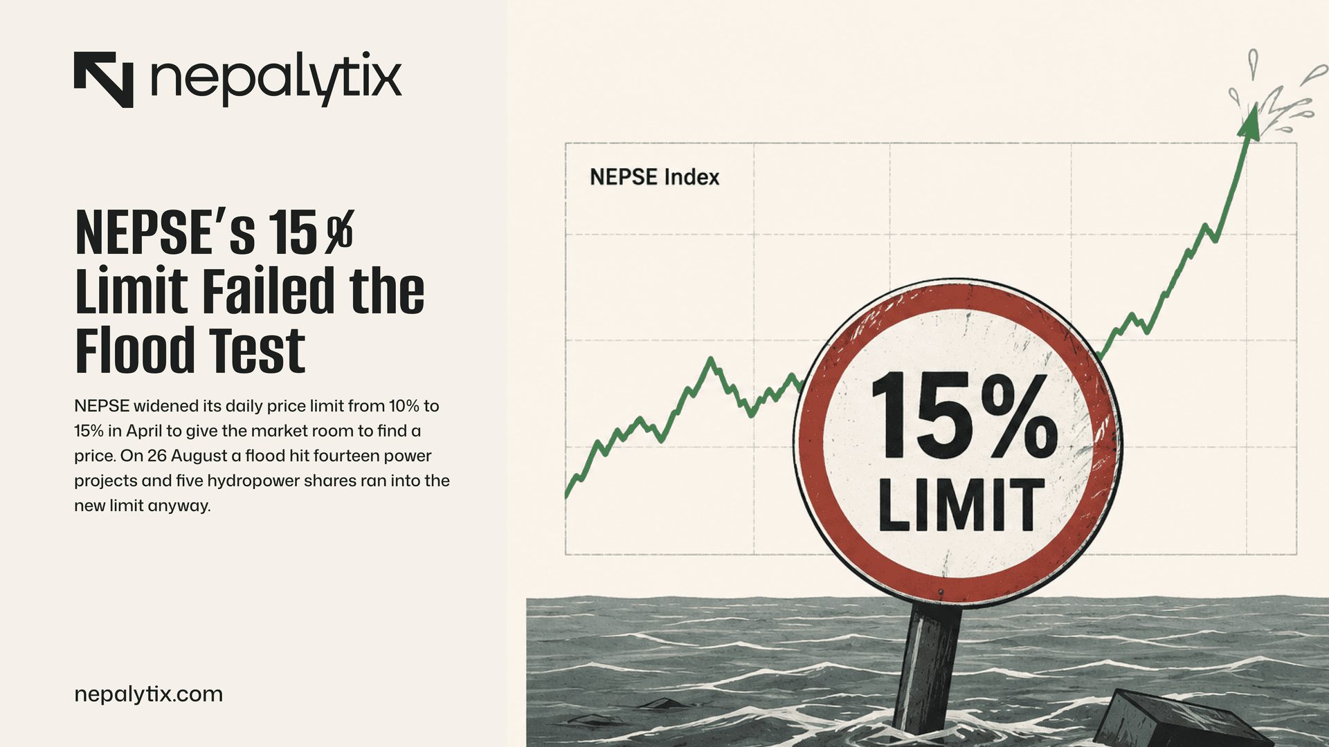 NEPSE’s 15% Limit Failed the Flood Test