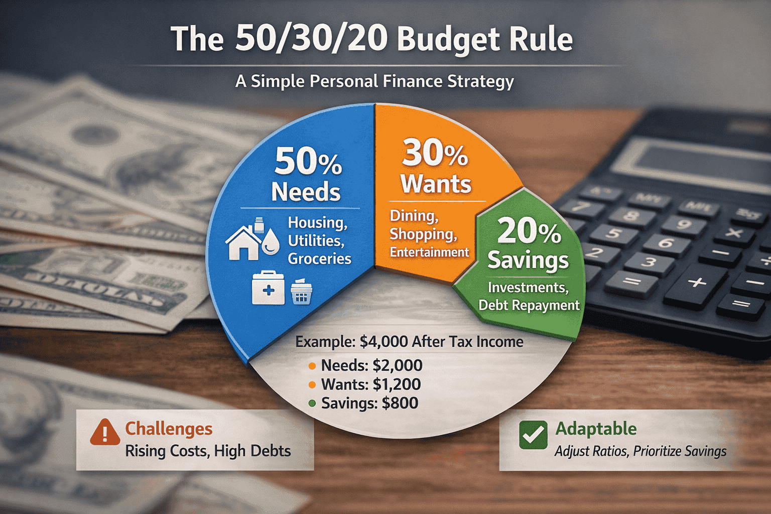 50/30/20 Budget Rule: Can It Still Work Today?