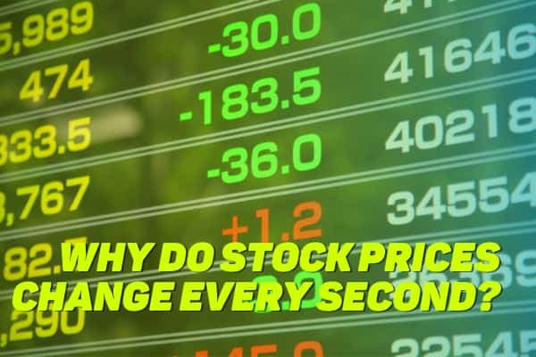 Stock Prices Change Every Second Because of Demand & Supply