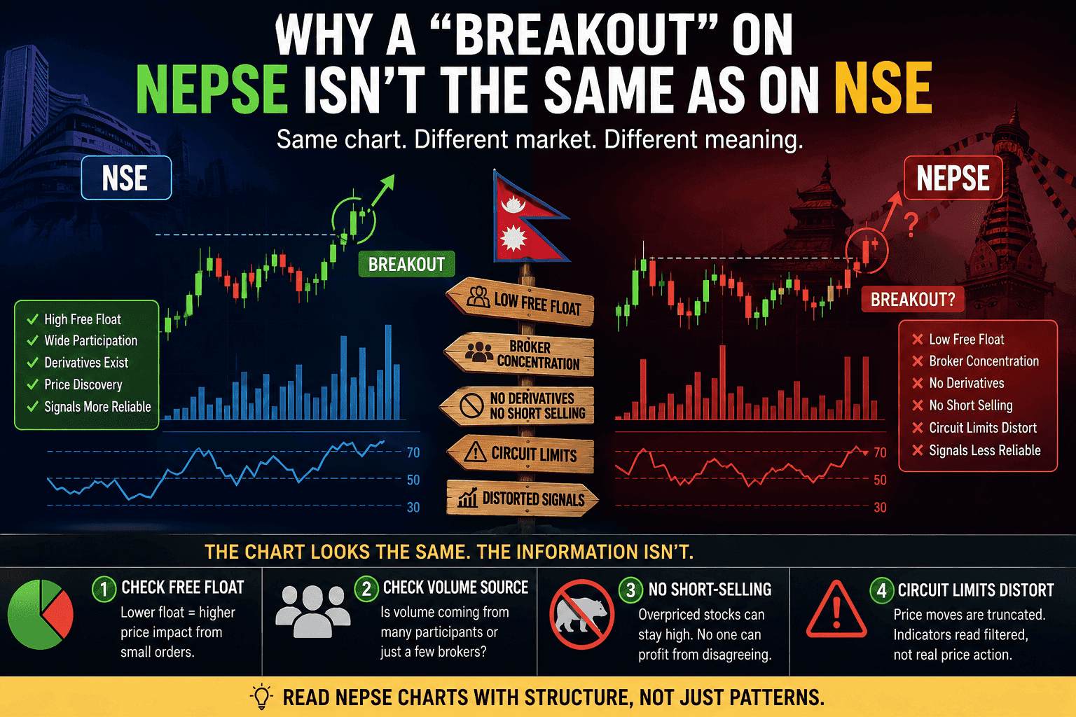 Why a “Breakout” on NEPSE Isn’t the Same as on NSE