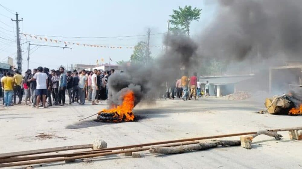 Indefinite Curfew Imposed in Five Market Areas of Sunsari After Clashes