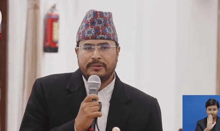 RPP Leader Gyanendra Shahi Demands Equal Penalties for Poor Road Infrastructure and Traffic Violations