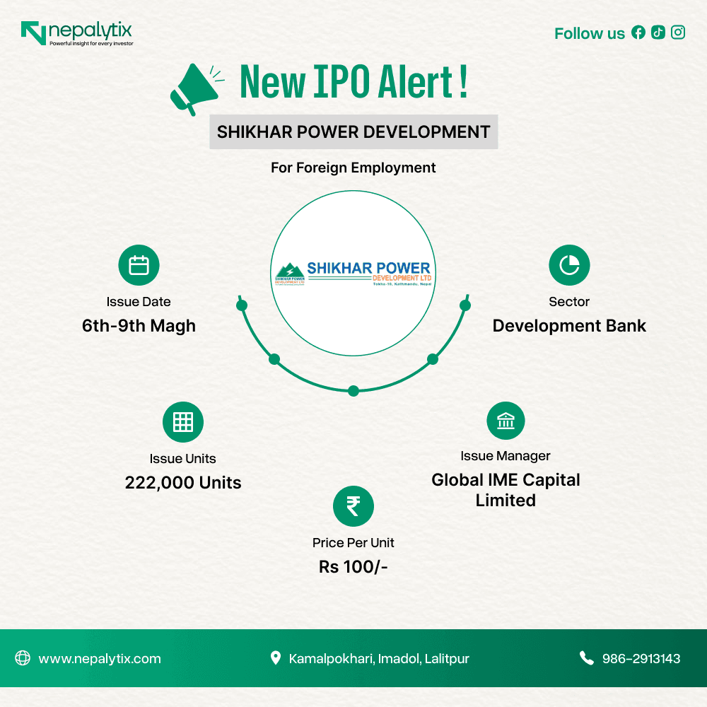Shikhar Power Development to Launch IPO from Magh 6