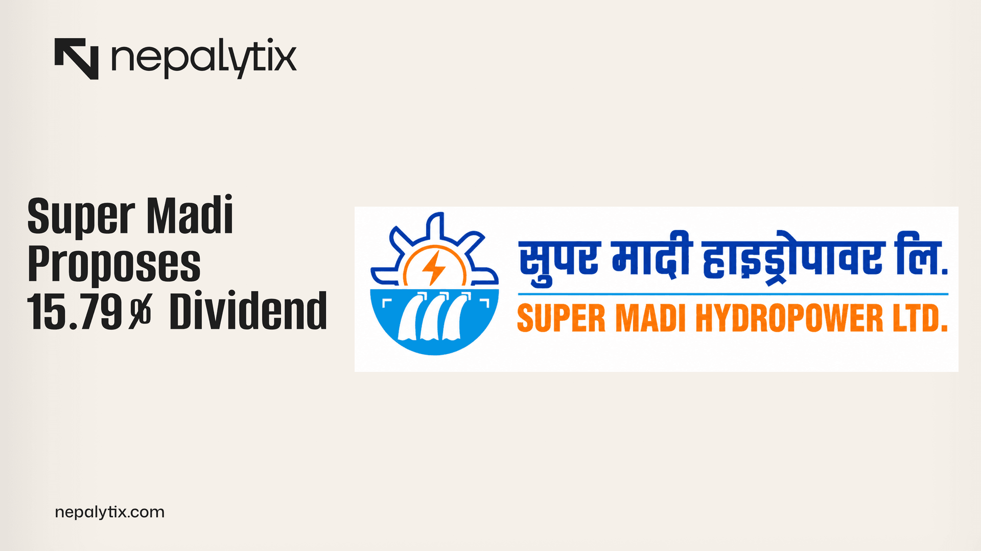Super Madi Proposes 15.79% Dividend