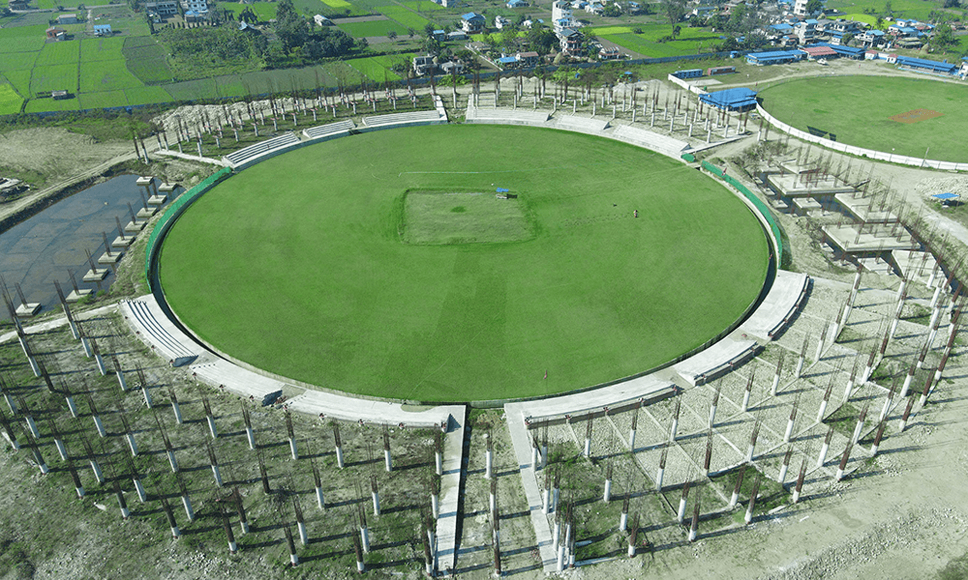 Construction Resumes at Gautam Buddha Cricket Stadium After Budget Release