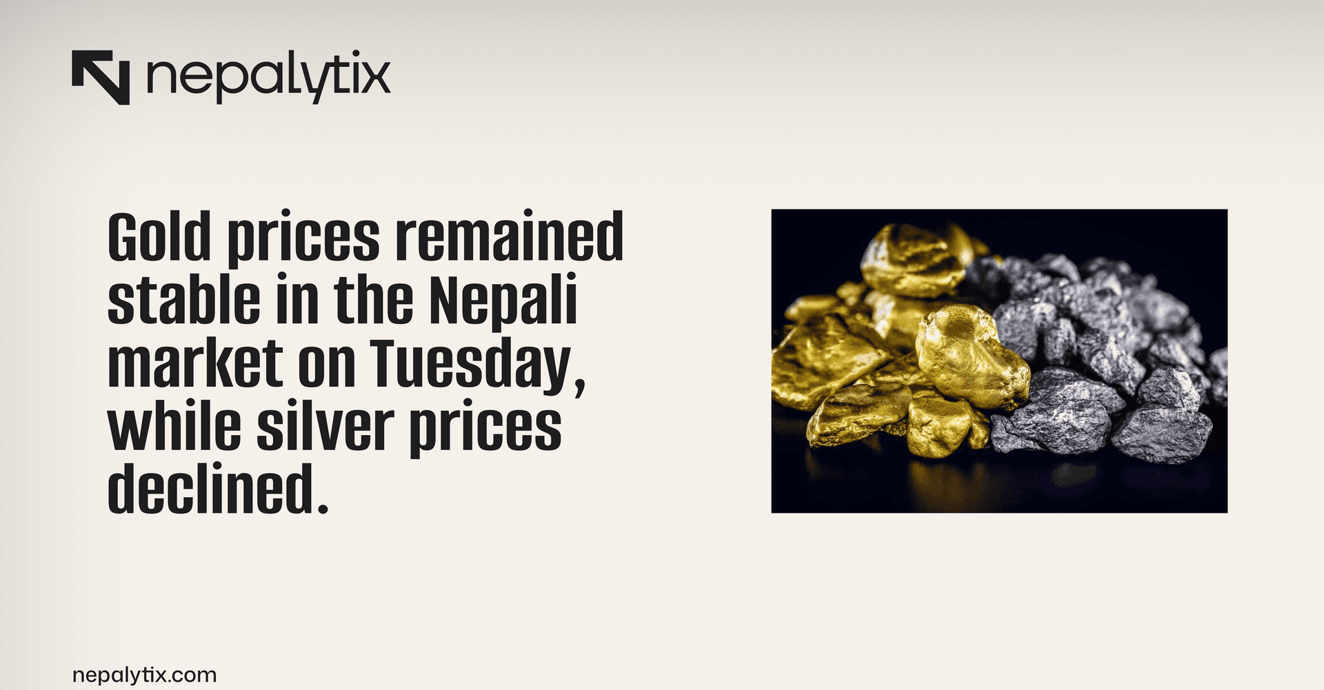 Gold Price Remains Stable, Silver Falls by Rs. 15 Per Tola