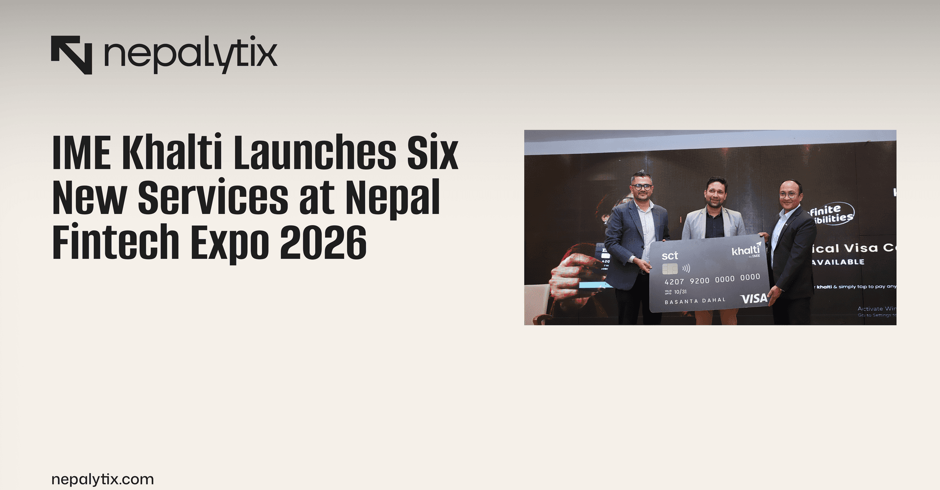 IME Khalti Launches Six New Services at Nepal Fintech Expo 2026