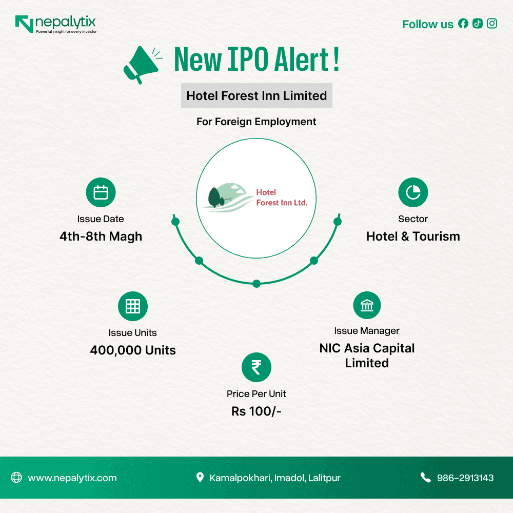 Hotel Forest Inn to Open IPO for Nepalese Working Abroad from Magh 4