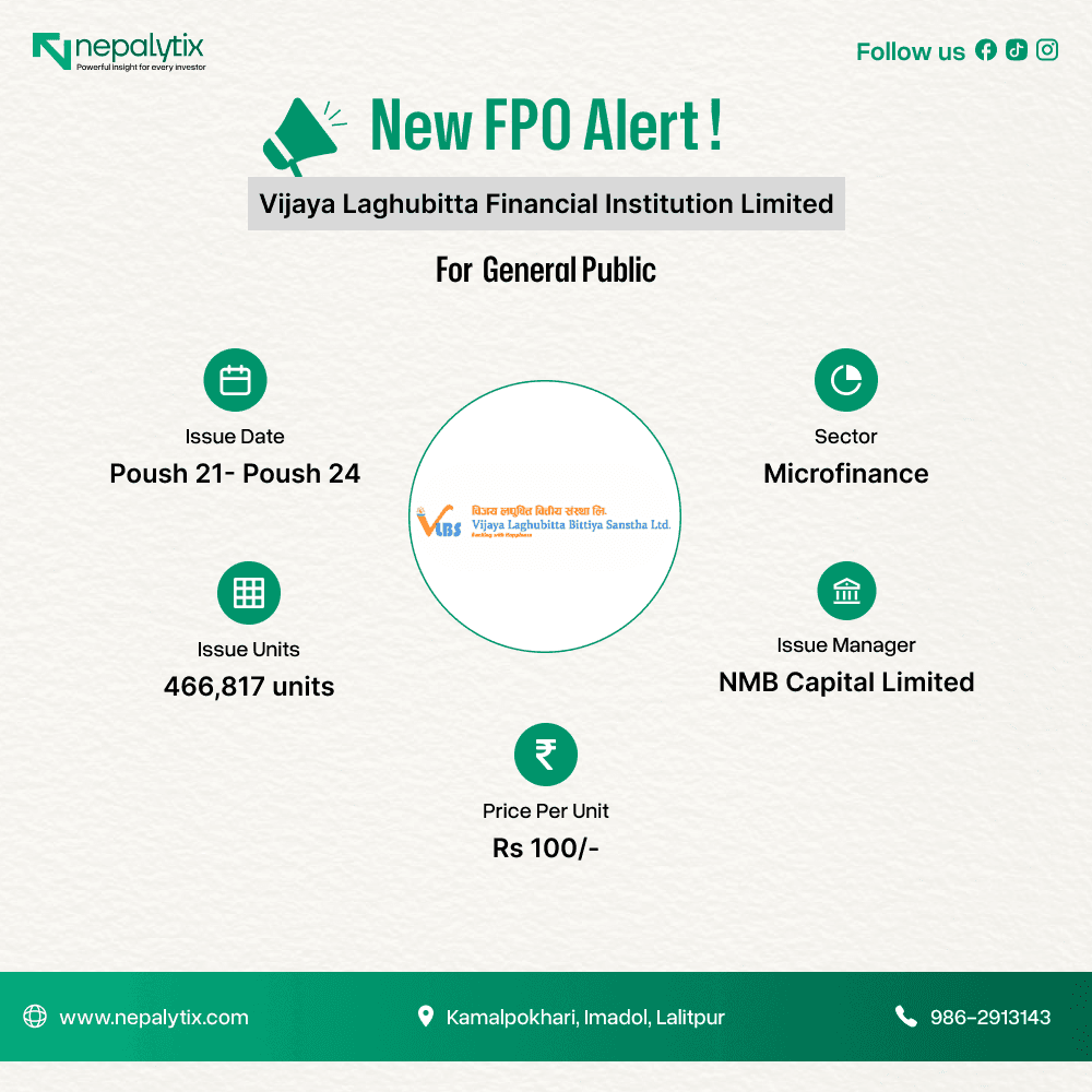 Vijaya Laghubitta FPO Application Closes Today