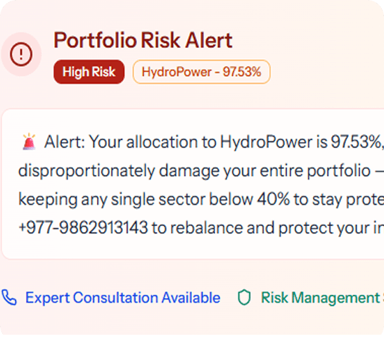 Smart Alerts Interface