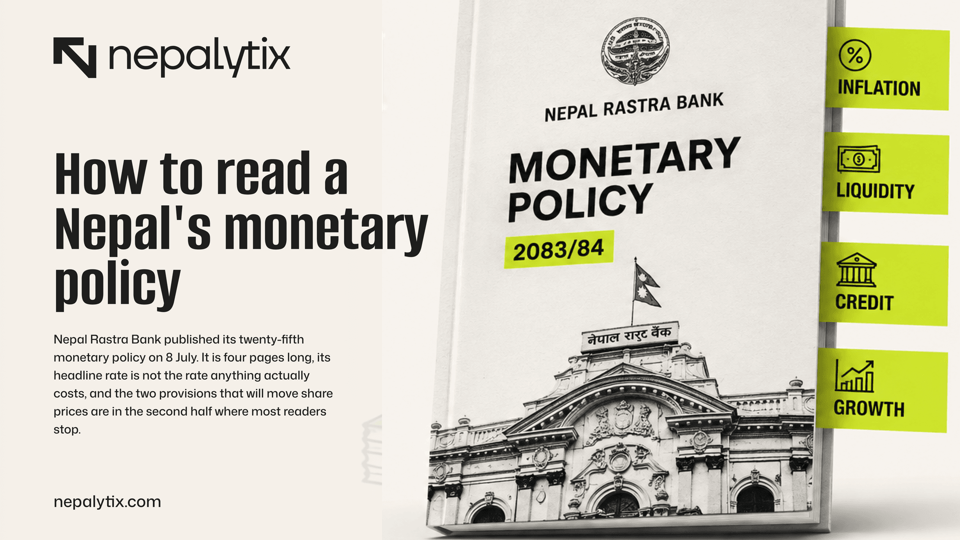 How to read Nepal's monetary policy