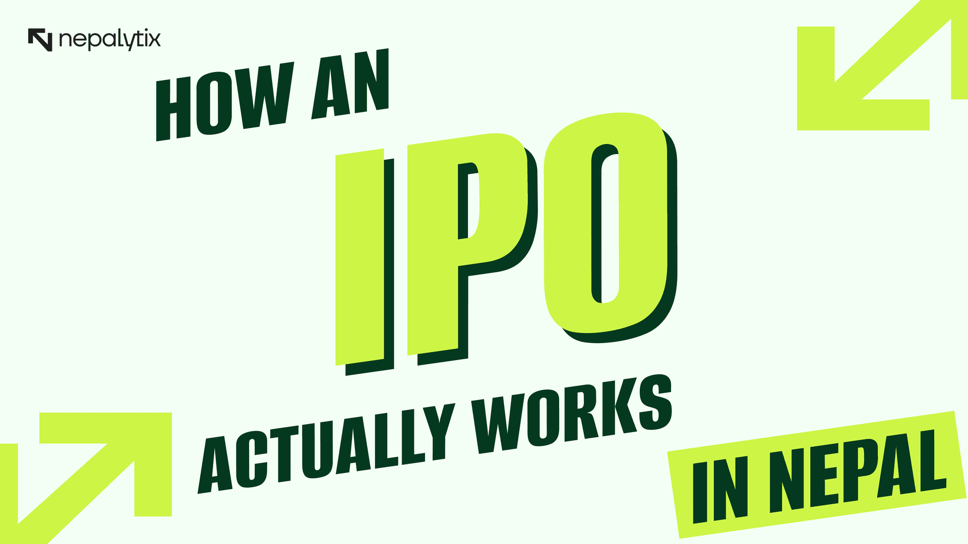 How an IPO actually works in Nepal