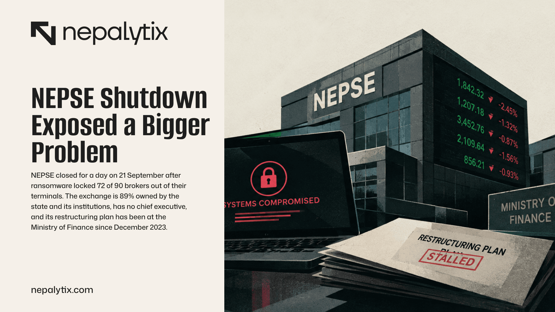 NEPSE Shutdown Exposed a Bigger Problem