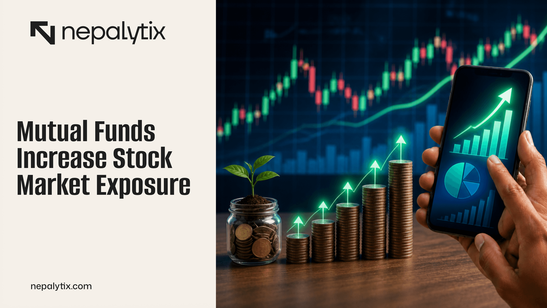 Mutual Funds Increase Stock Market Exposure