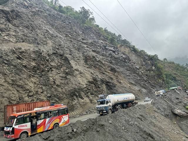 Floods and Landslides Damage Major Highways, Kathmandu Transport May Remain Disrupted Until Dashain