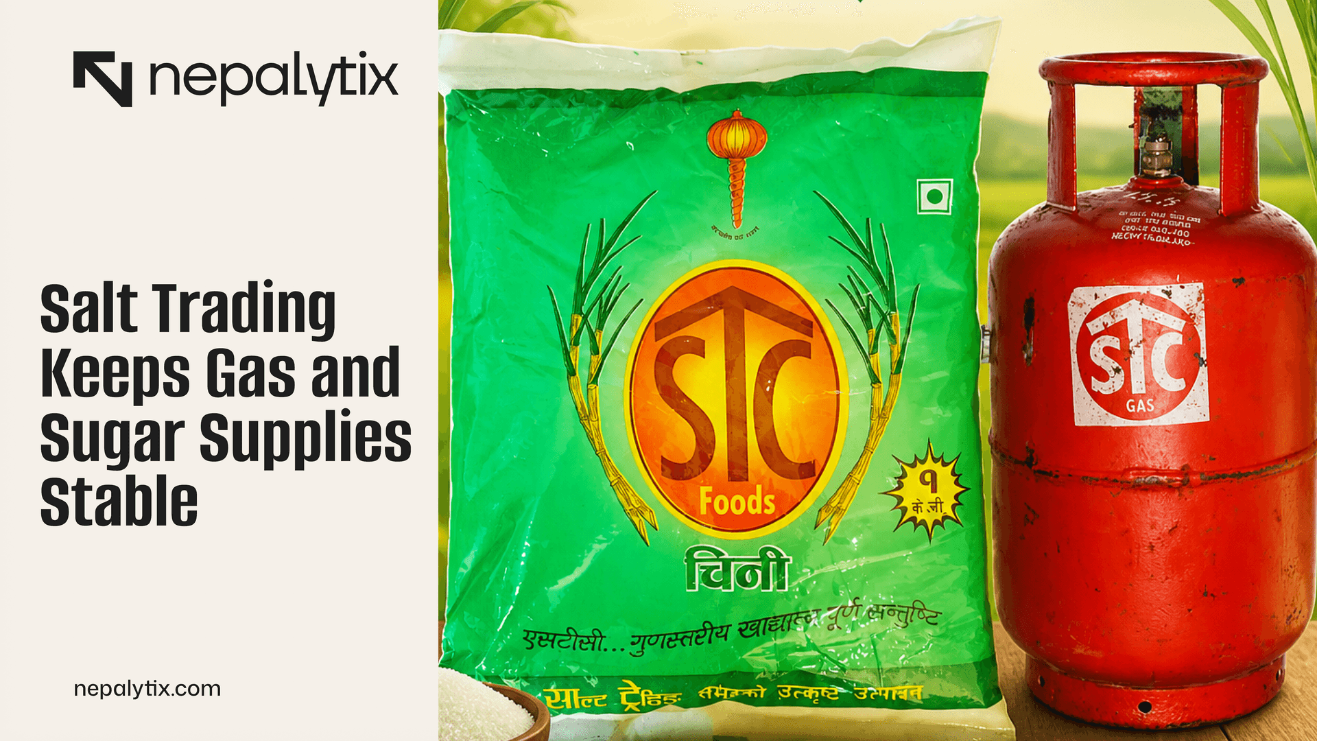 Salt Trading Keeps Gas and Sugar Supplies Stable