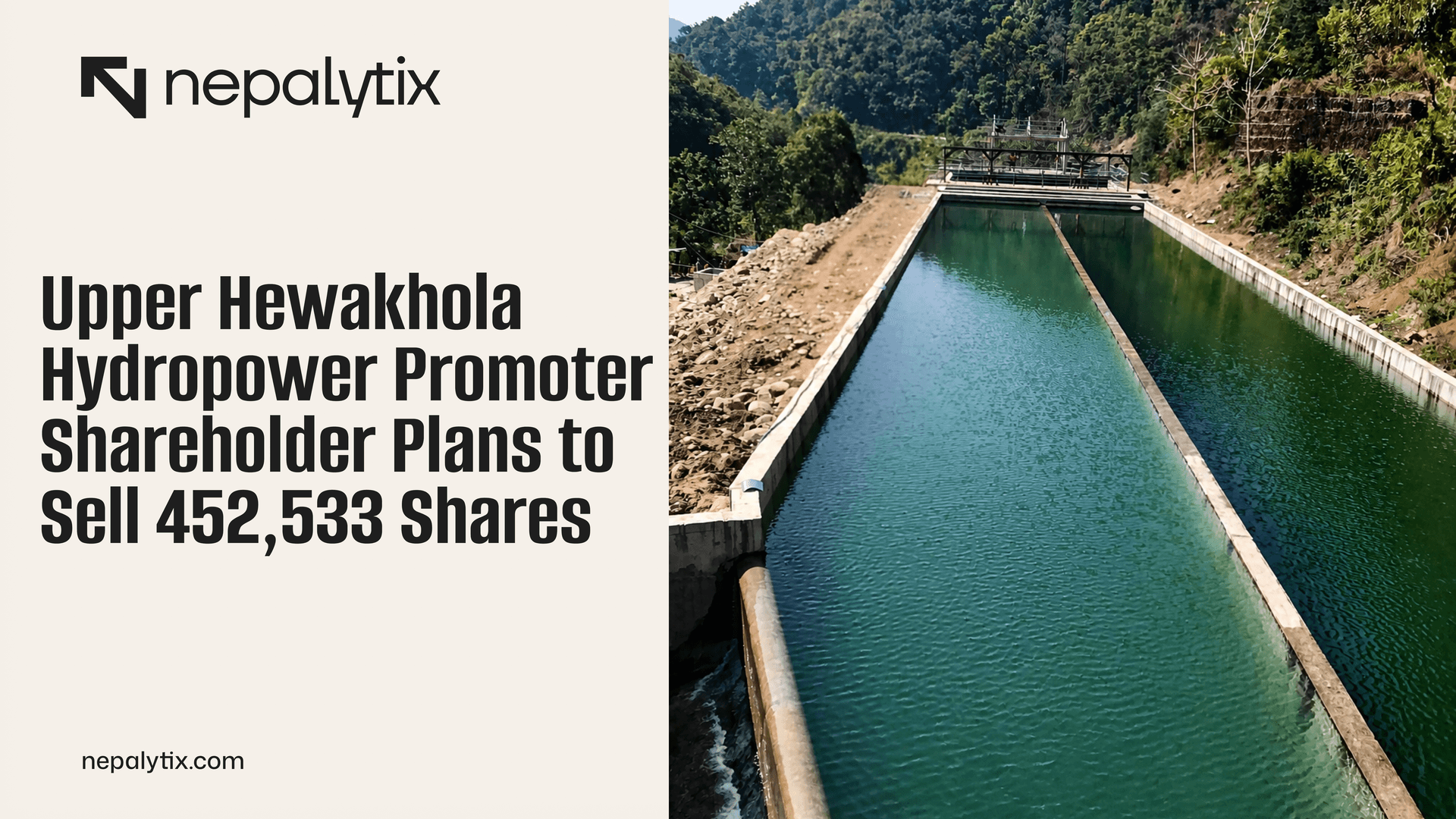 Upper Hewakhola Hydropower Promoter Shareholder Plans to Sell 452,533 Shares