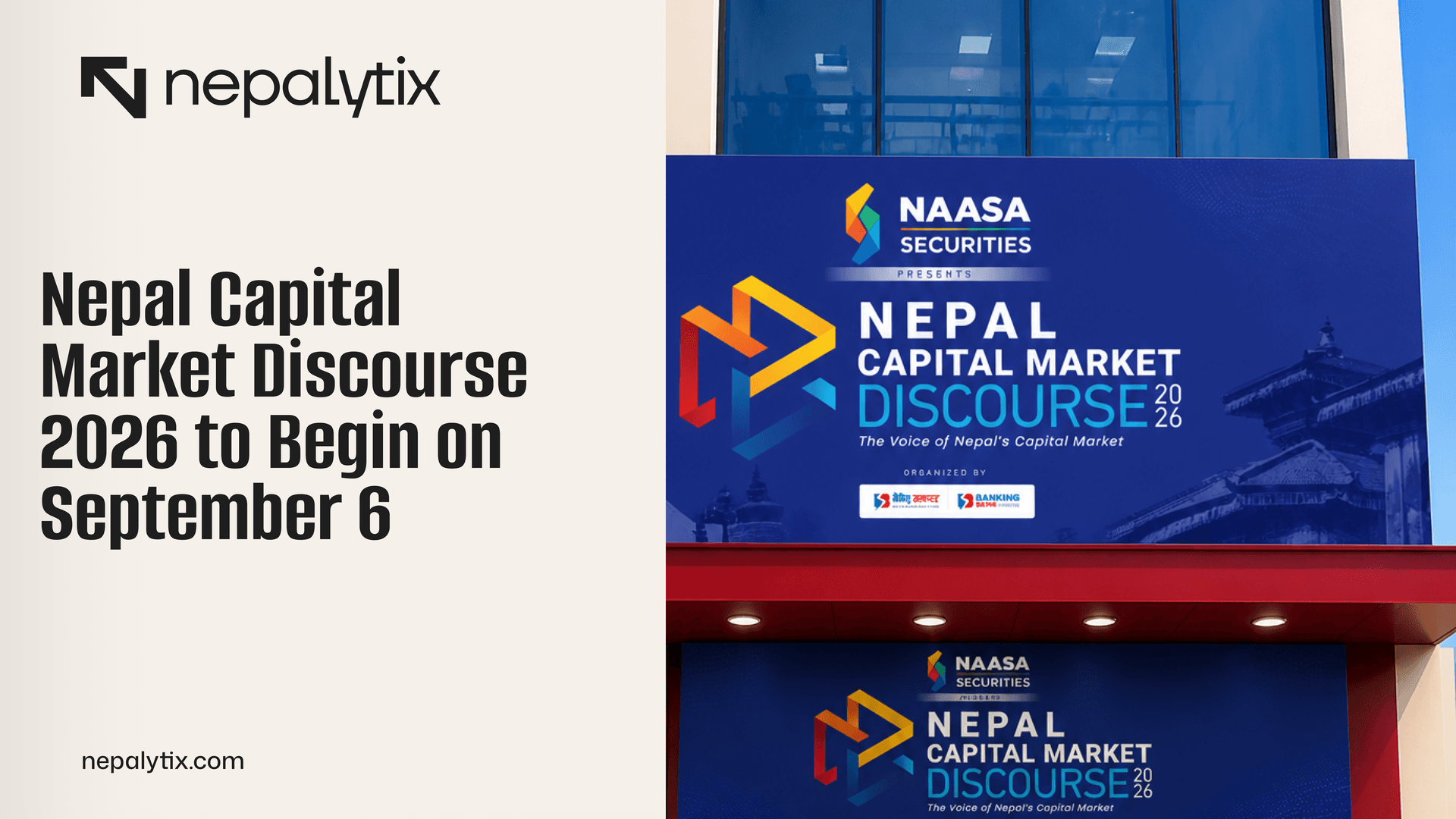 Nepal Capital Market Discourse 2026 to Begin on September 6