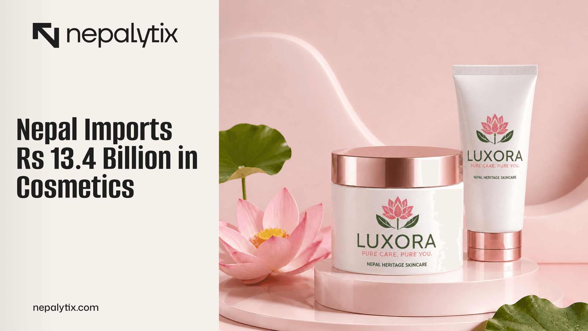 Nepal Imports Rs 13.4 Billion in Cosmetics