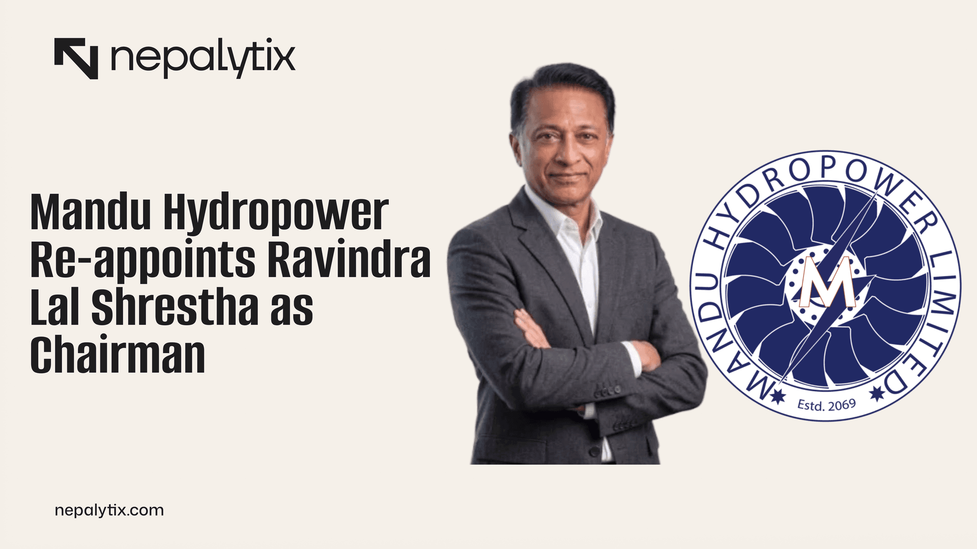 Mandu Hydropower Re-appoints Ravindra Lal Shrestha as Chairman