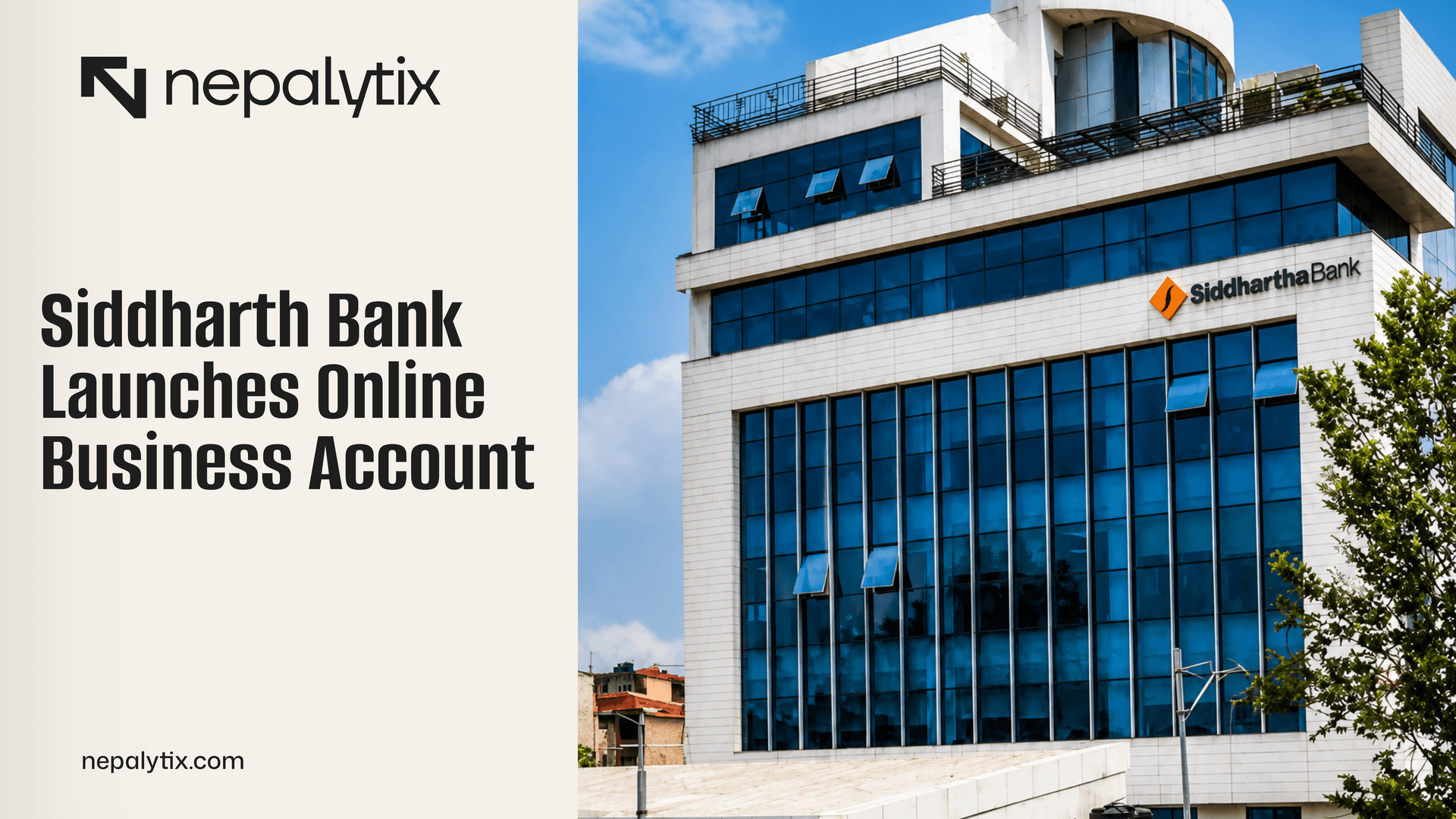 Siddharth Bank Launches Online Business Account