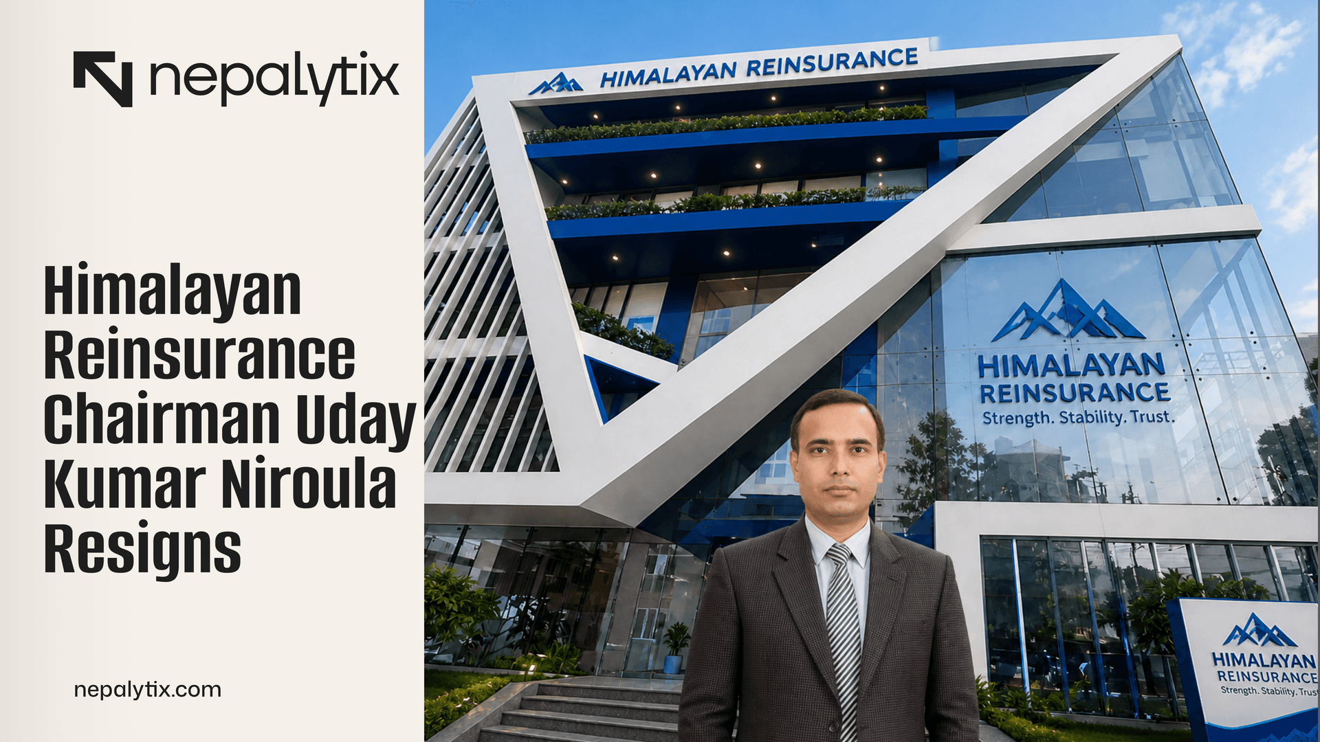 Himalayan Reinsurance Chairman Uday Kumar Niroula Resigns